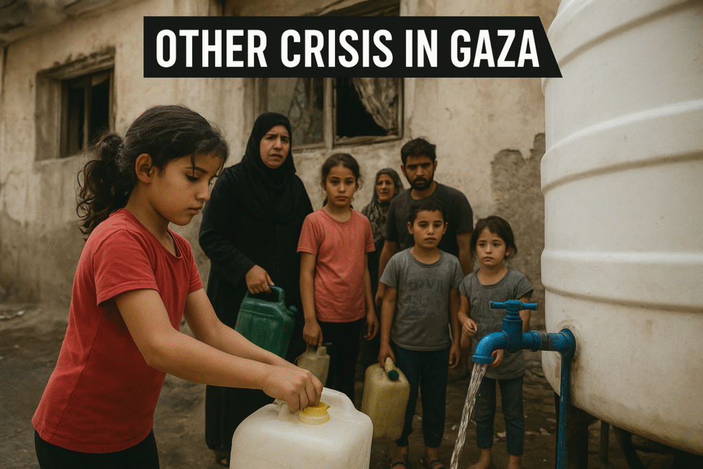 other crisis in Gaza other crisis in Gaza