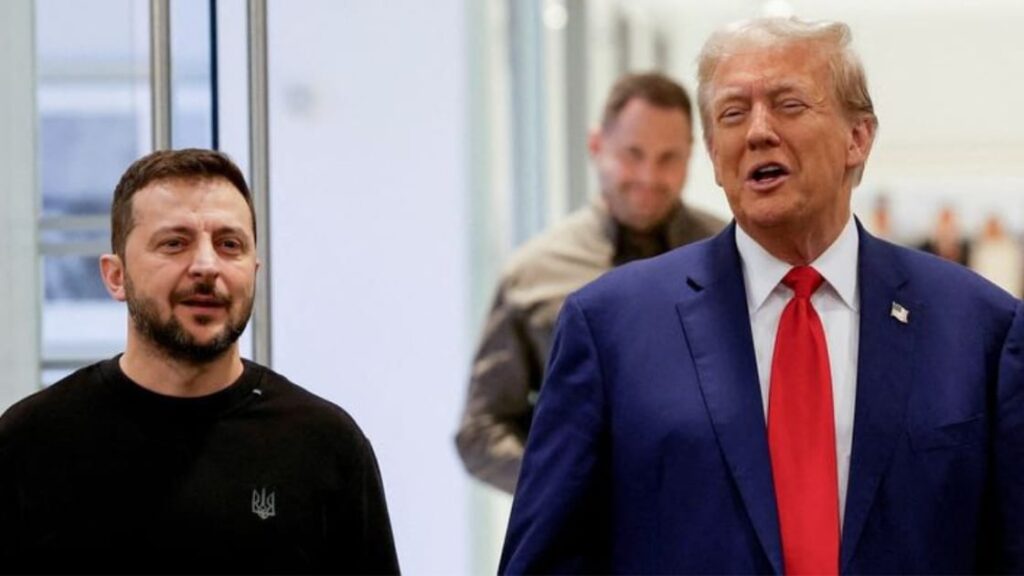Trump meets Zelenskyy European leaders